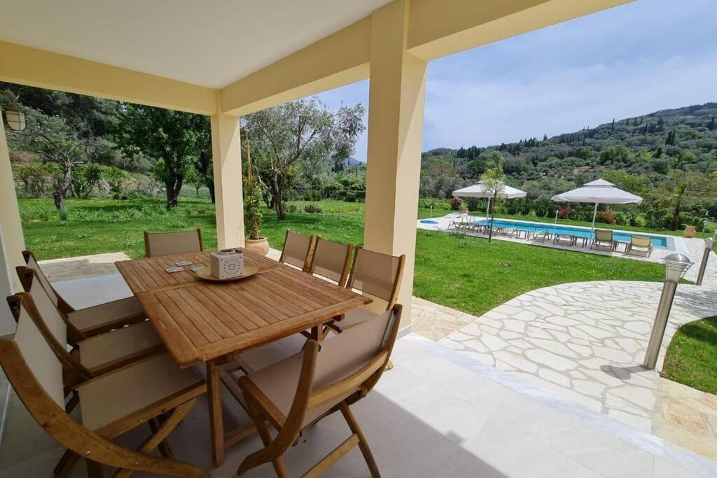Villa Stefania Agios Georgios Pagon Ngoại thất bức ảnh