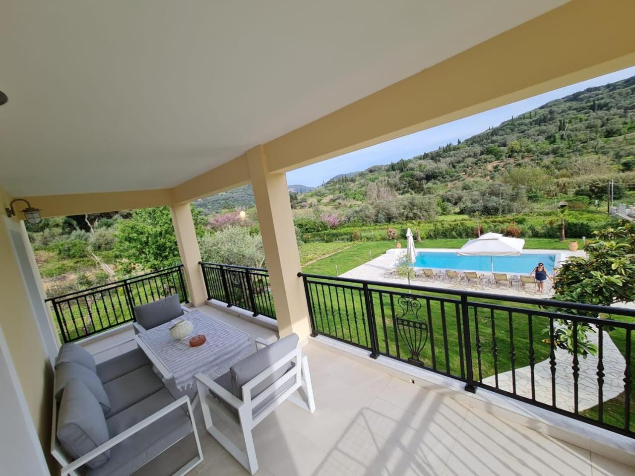 Villa Stefania Agios Georgios Pagon Ngoại thất bức ảnh