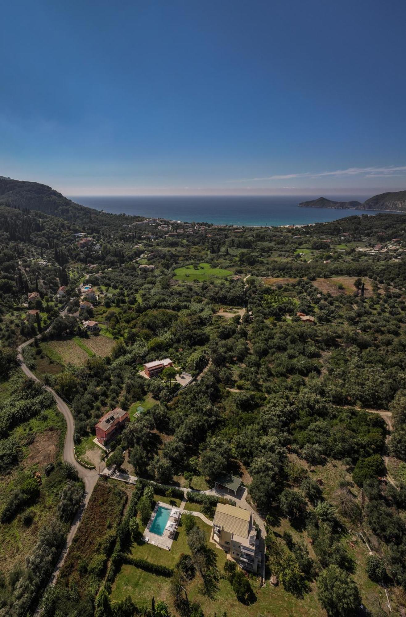 Villa Stefania Agios Georgios Pagon Ngoại thất bức ảnh