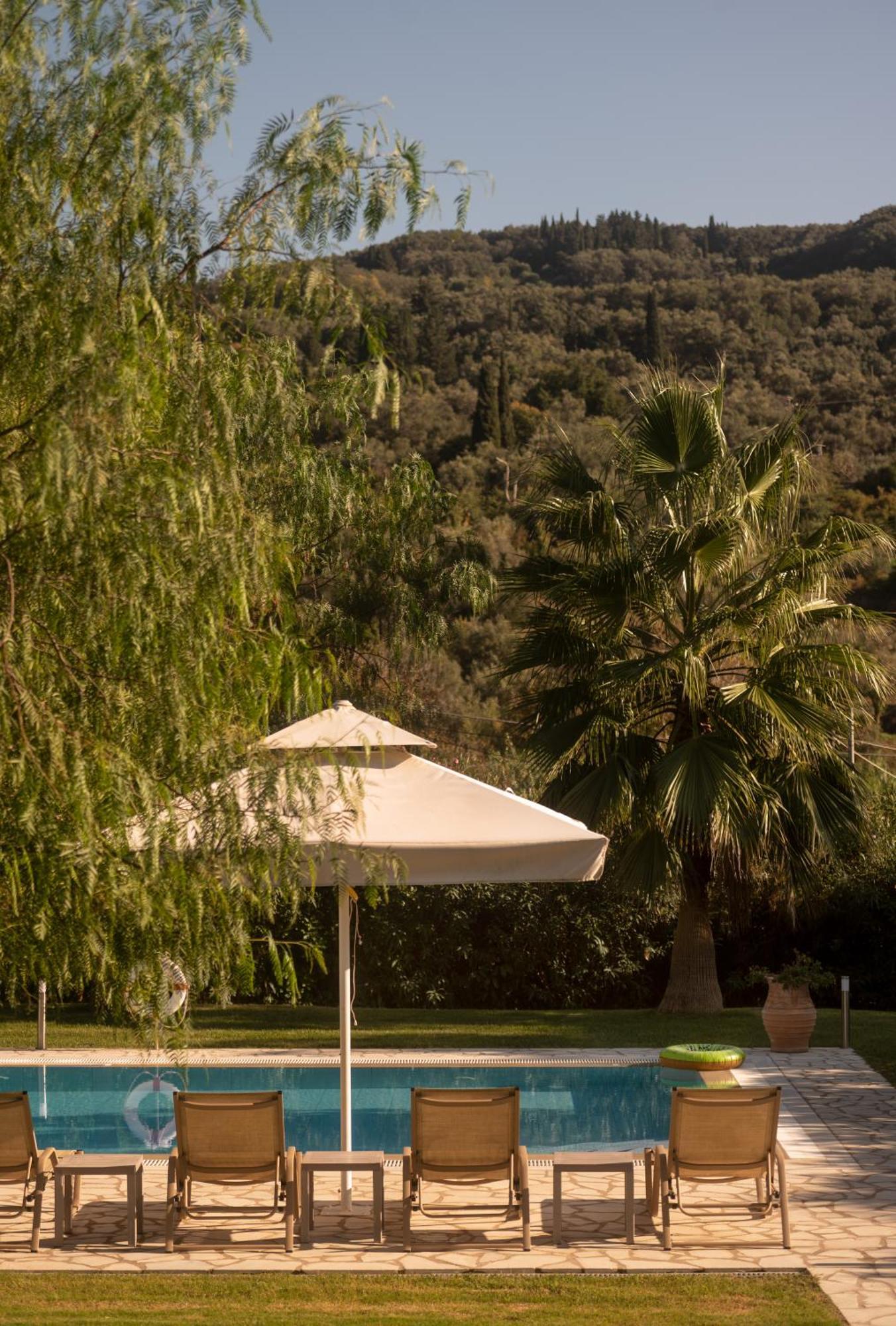 Villa Stefania Agios Georgios Pagon Ngoại thất bức ảnh